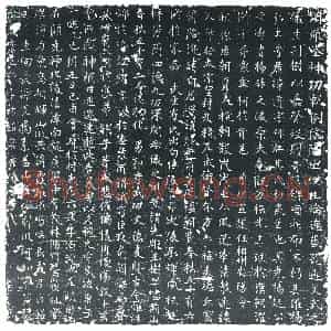 唐代 楷书墓志拓片《周故□□杨君墓志铭》高清图片欣赏