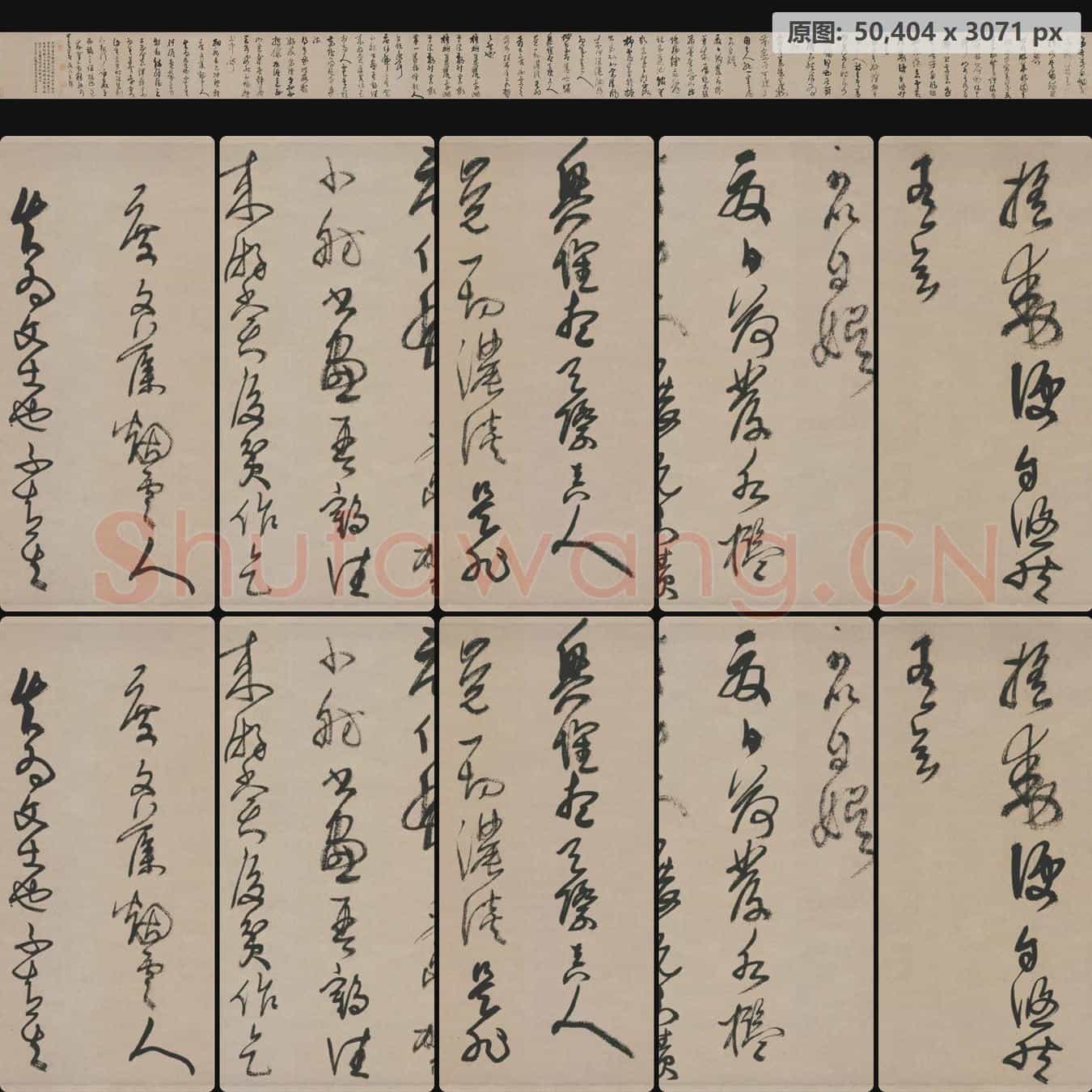 明代 王铎 草书册