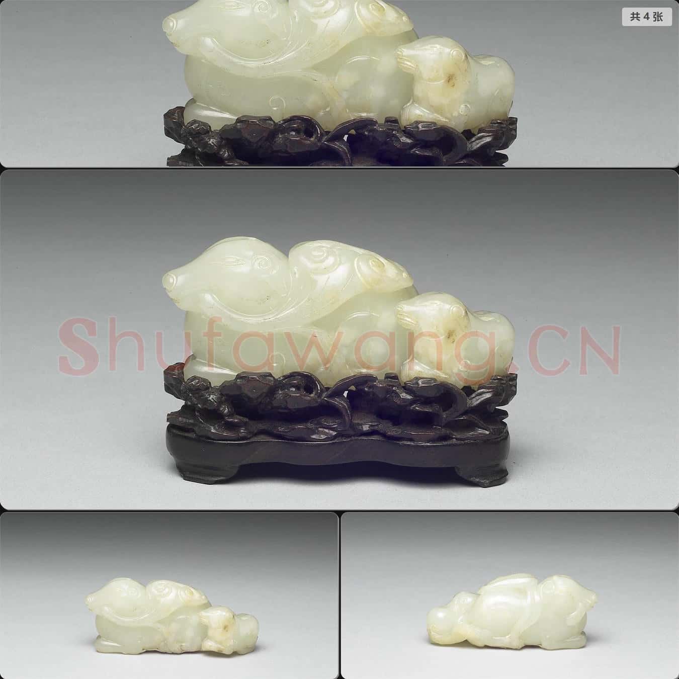 清 玉子母獸