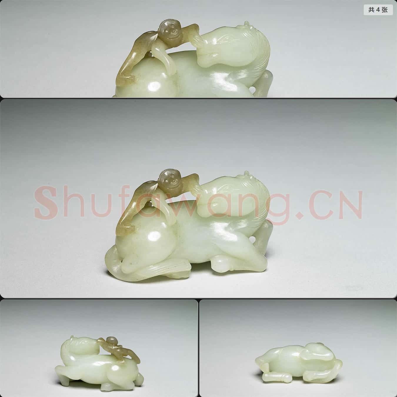 清 玉馬上封侯