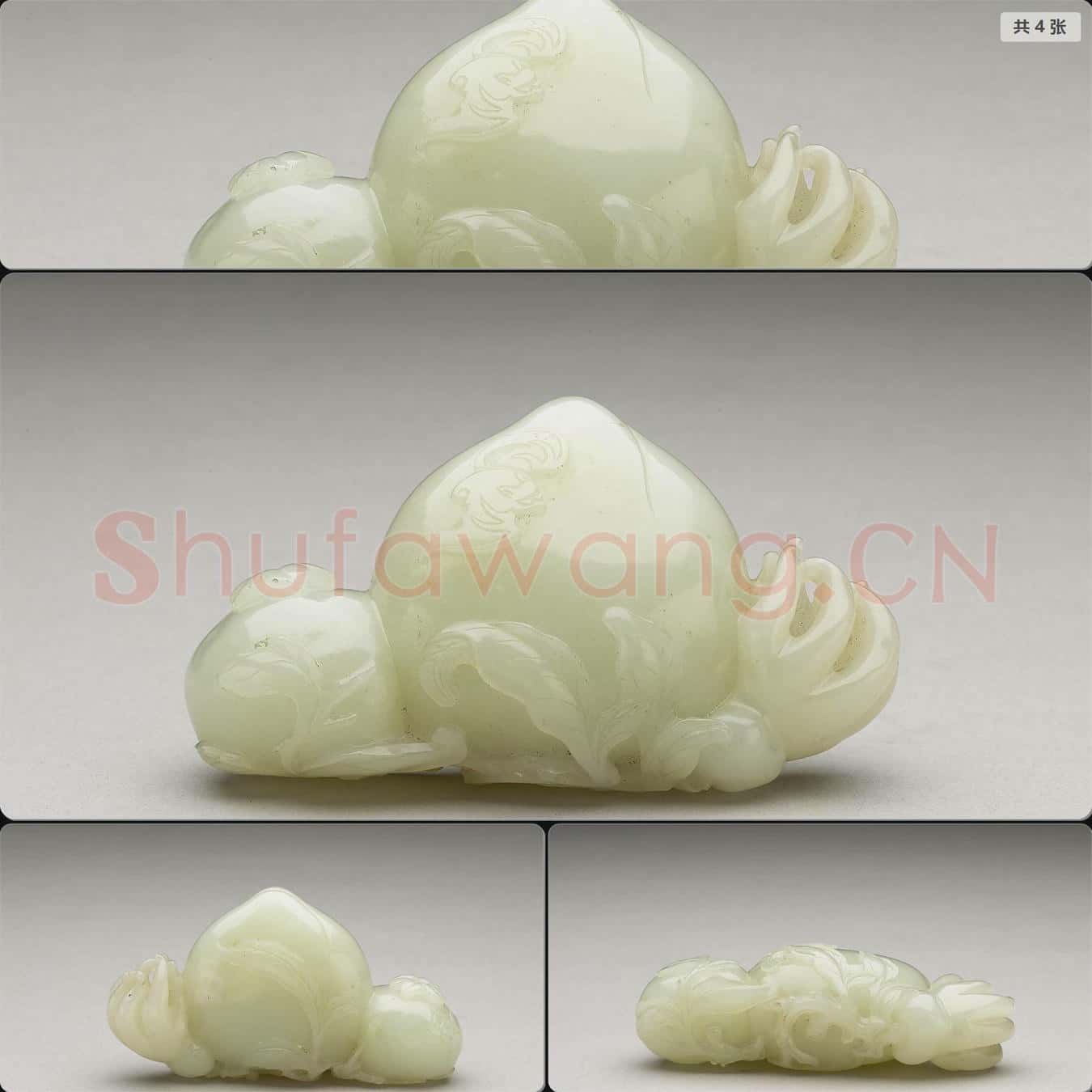 清 玉福壽雙全陳設