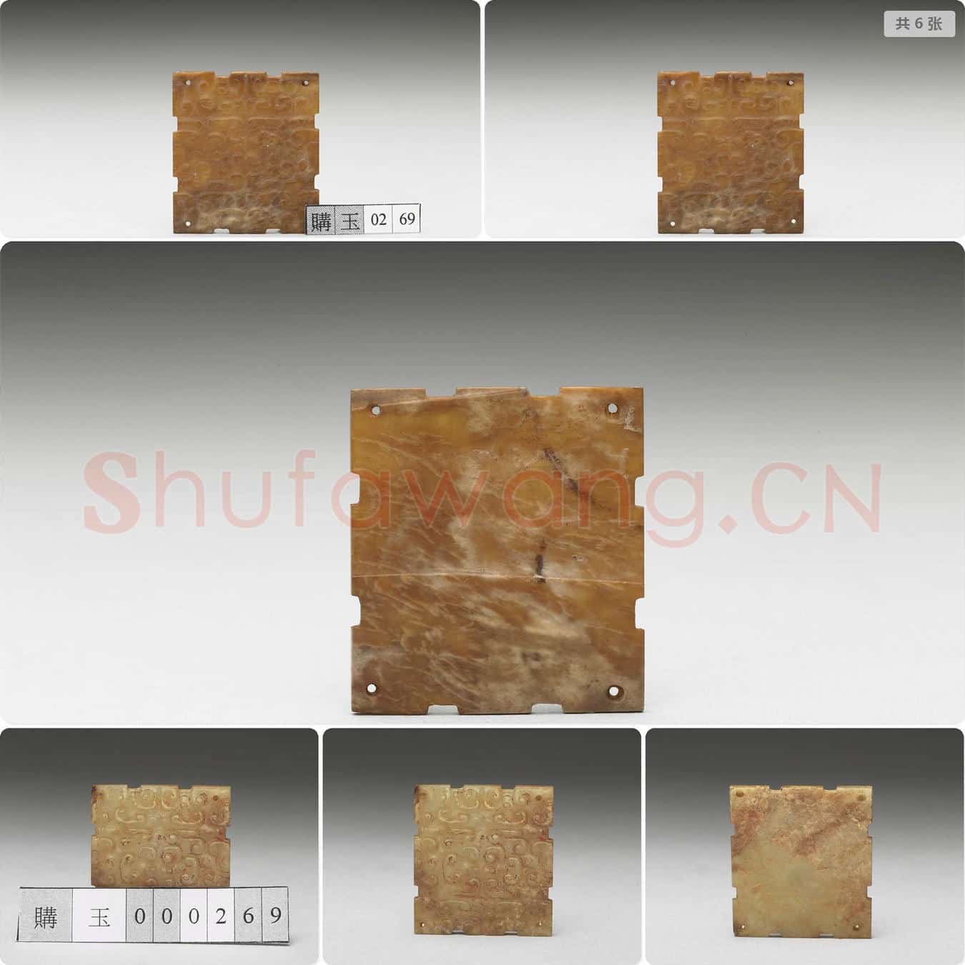 春秋中晚期 玉龙纹饰片