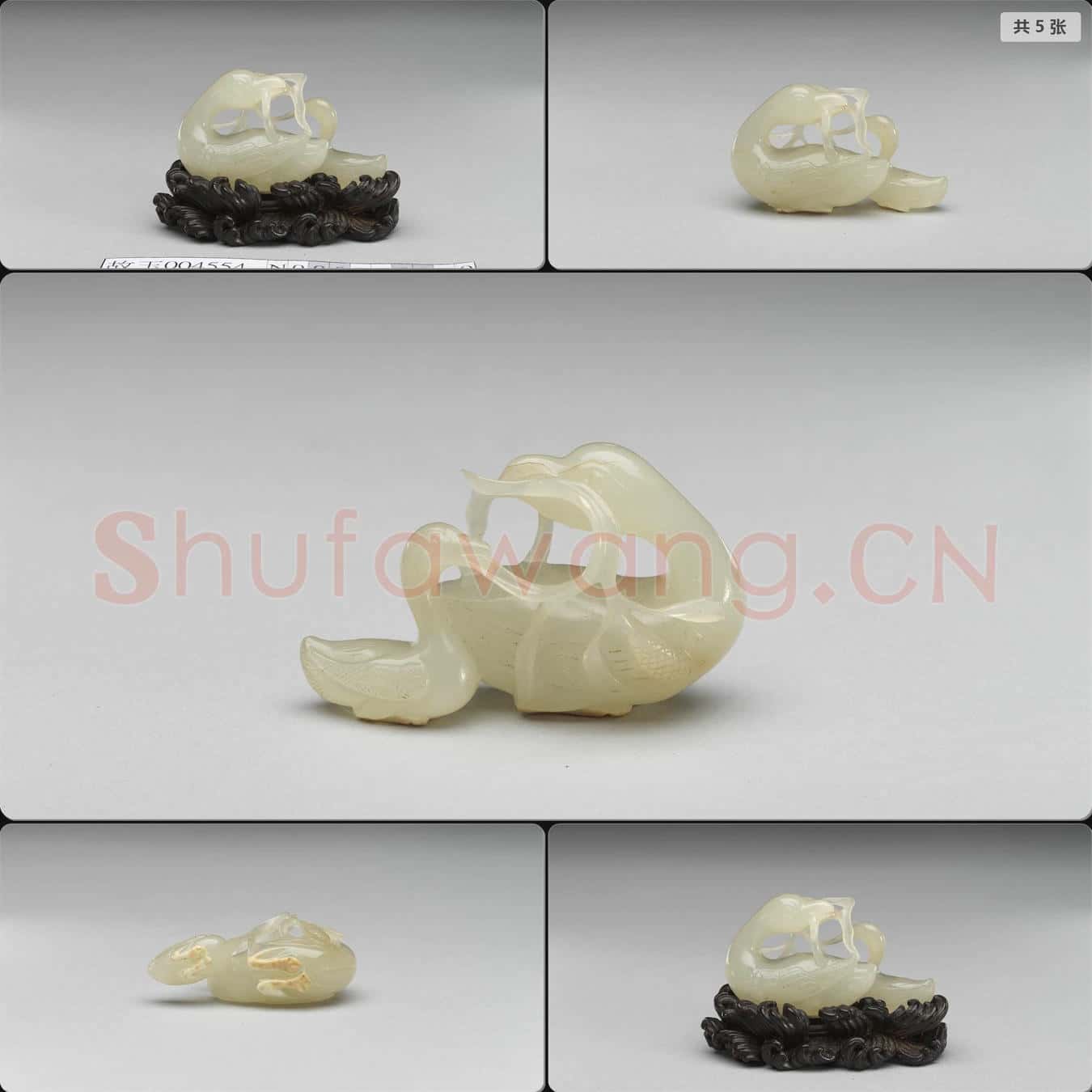 清 玉子母鵝