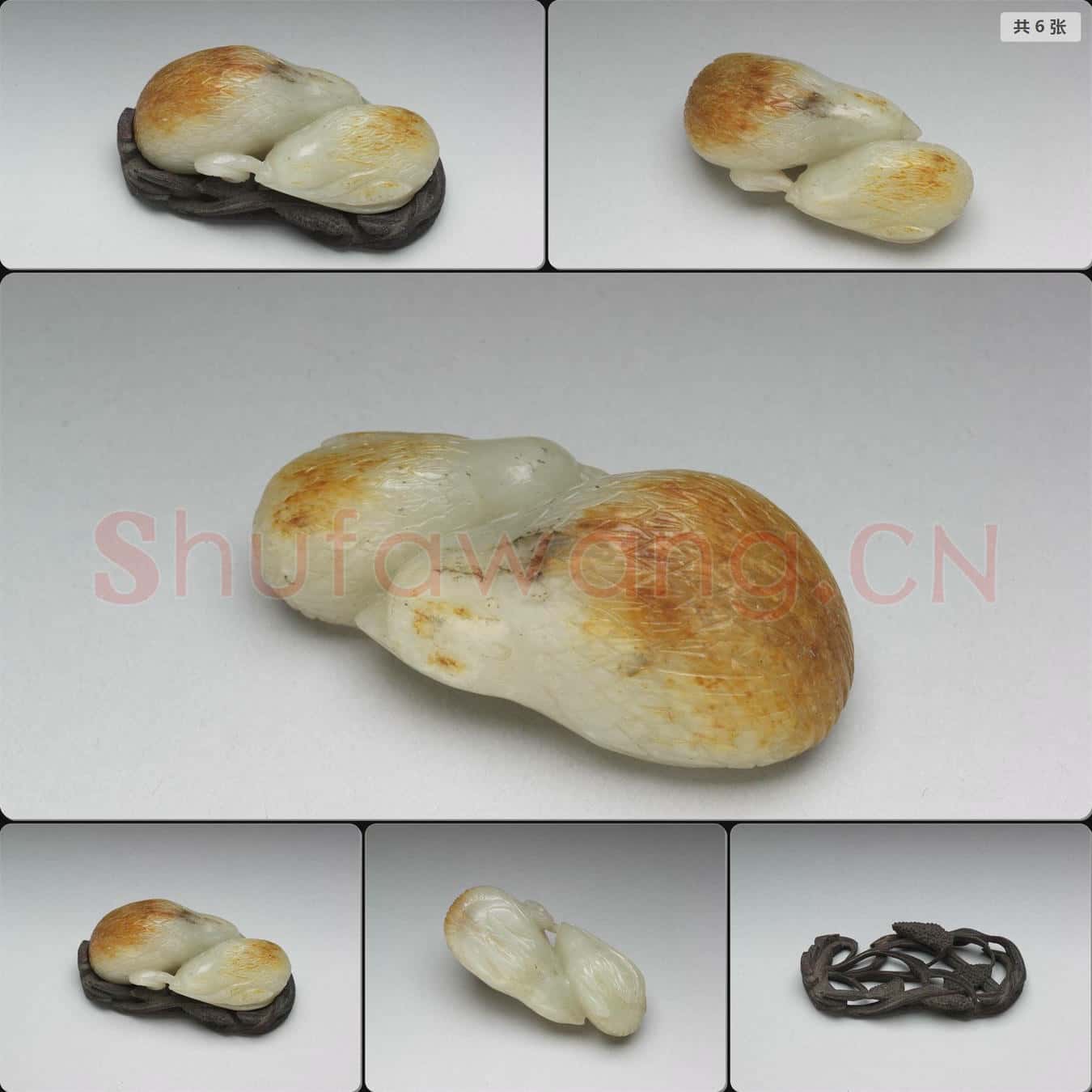 明 玉雙鵪鶉