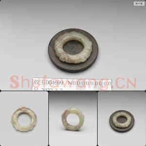 宋至明 仿良渚蚩尤玉环