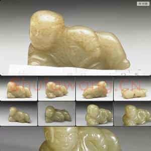 南宋至元 玉童子