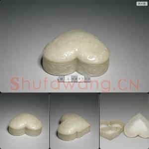 玉叶形盒