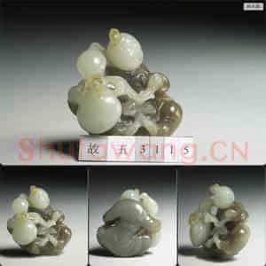 清中期 玉童子