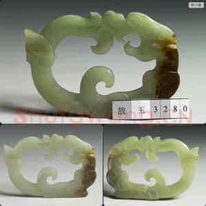明晚期至清早期 玉龙纹环