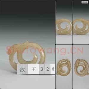 东汉 玉龙纹环