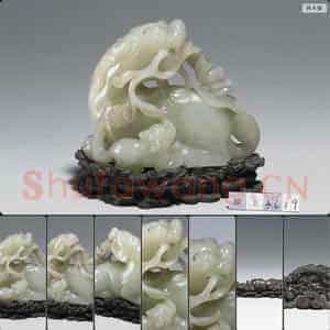 清 玉子母异兽