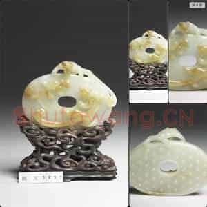 清 玉三喜璧