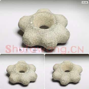 新石器时代晚期 石环状斧