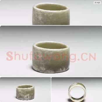 大汶口文化中晚期 玉筒形器