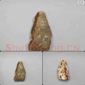 明 玉童饰件