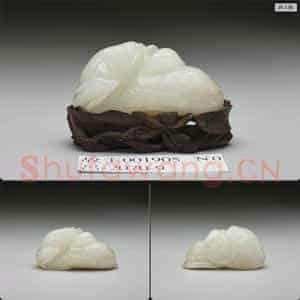 清 玉鸳鸯