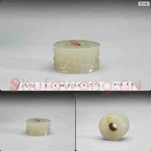 明至清 玉谷纹环