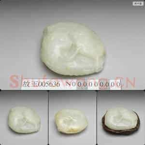 清 玉双鲶鱼
