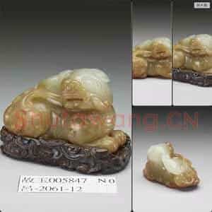 明至清 玉兽