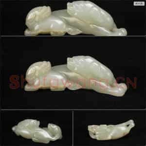 明至清 玉兽