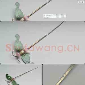 清 翠玉簪