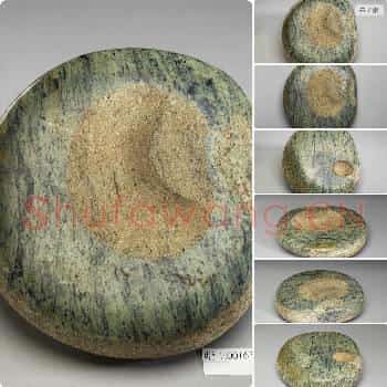 时代待订 月纹石器