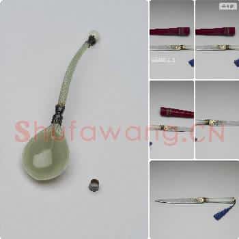 蒙兀儿王朝 印度蒙兀儿王朝玉柄刀