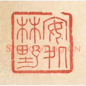 清代 花榜篆刻印谱《安处林野》图片欣赏