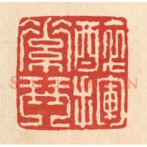 清代 戴厚光篆刻印谱《醉挥素琴》图片欣赏