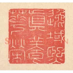 清代 唐材篆刻印谱《逸域熙真养华荣》图片欣赏