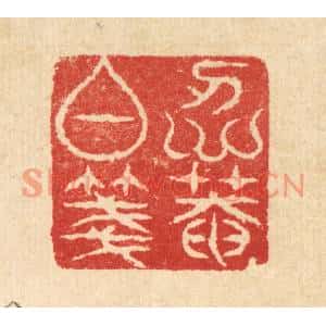 清代 汪启淑篆刻印谱《仁菴白笺》图片欣赏