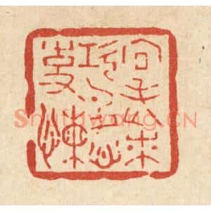 清代 汪斌篆刻印谱《向老来,功名心事嬾》图片欣赏
