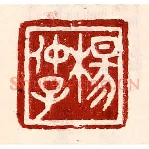 民国 王王孙篆刻印谱《杨仲子》图片欣赏