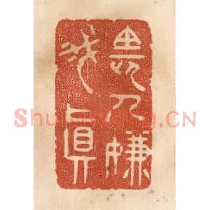 清代 贾永篆刻印谱《长人嫌我真》图片欣赏