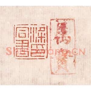 清代 奚冈篆刻印谱《梁同书印》图片欣赏
