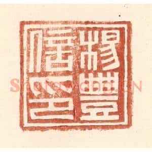 明代 王常篆刻印谱《杨丰信印》图片欣赏