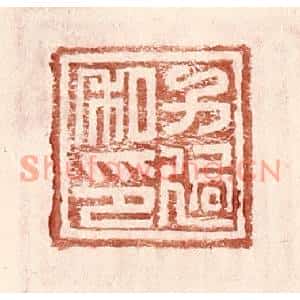 明代 王常篆刻印谱《方适私印》图片欣赏