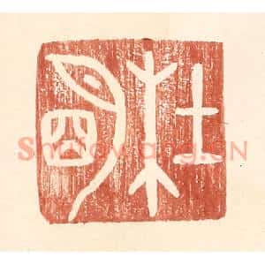 明代 王常篆刻印谱《杜明》图片欣赏